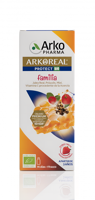 Arkoreal Jarabe Protect Bio 140 ml envase para el refuerzo inmunitario