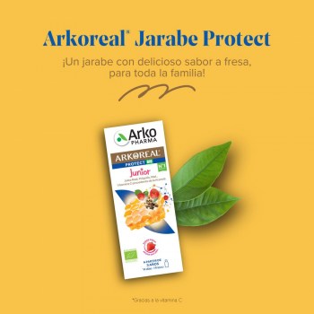 Arkoreal Jarabe Protect Bio 140 ml envase para el refuerzo inmunitario