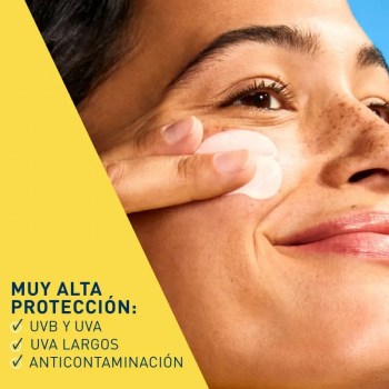 CeraVe Fluido Protector Invisible Oil Control SPF50 facial para piel mixta a grasa acabado mate